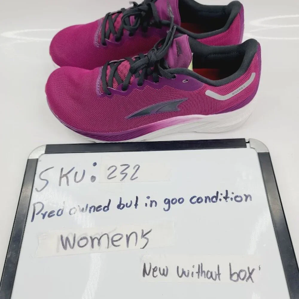 Altra Women's Vine Purple‎ Rivera 3 Mesh Athletic Road Running Shoes Size 7